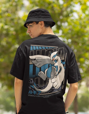 LUGIA Pokemon Anime Premium Heavy Oversized T-Shirt