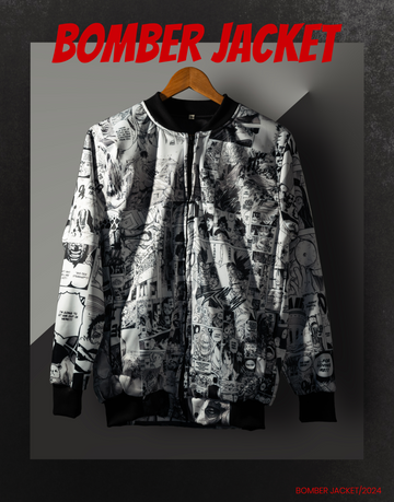 Manga Premium Fleece Bomber Jacket