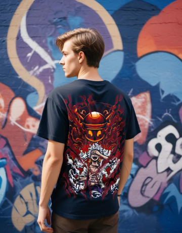 Luffy Gear 5 Awakening Premium Heavy Oversized T-Shirt