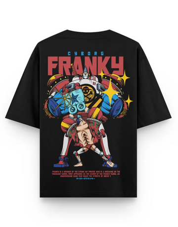 Franky - The Cyborg Premium Heavy Oversized T-Shirt