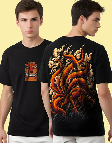 Kurama - The Nine Tails Premium Heavy Oversized T-Shirt