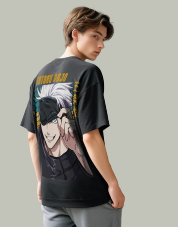 JJK x Gojo Satoru Premium Heavy Oversized T-Shirt