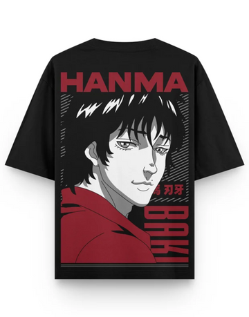 Baki Hanma Anime Premium Heavy Oversized T-Shirt