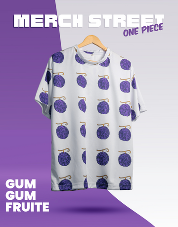 One Piece: Gear 5 Luffy x Gomu Gomu no Mi Oversized T-Shirt