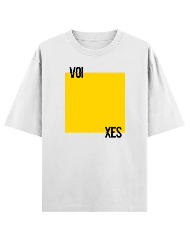 Yellow Voixes Originals Premium Heavy Oversized T-Shirt