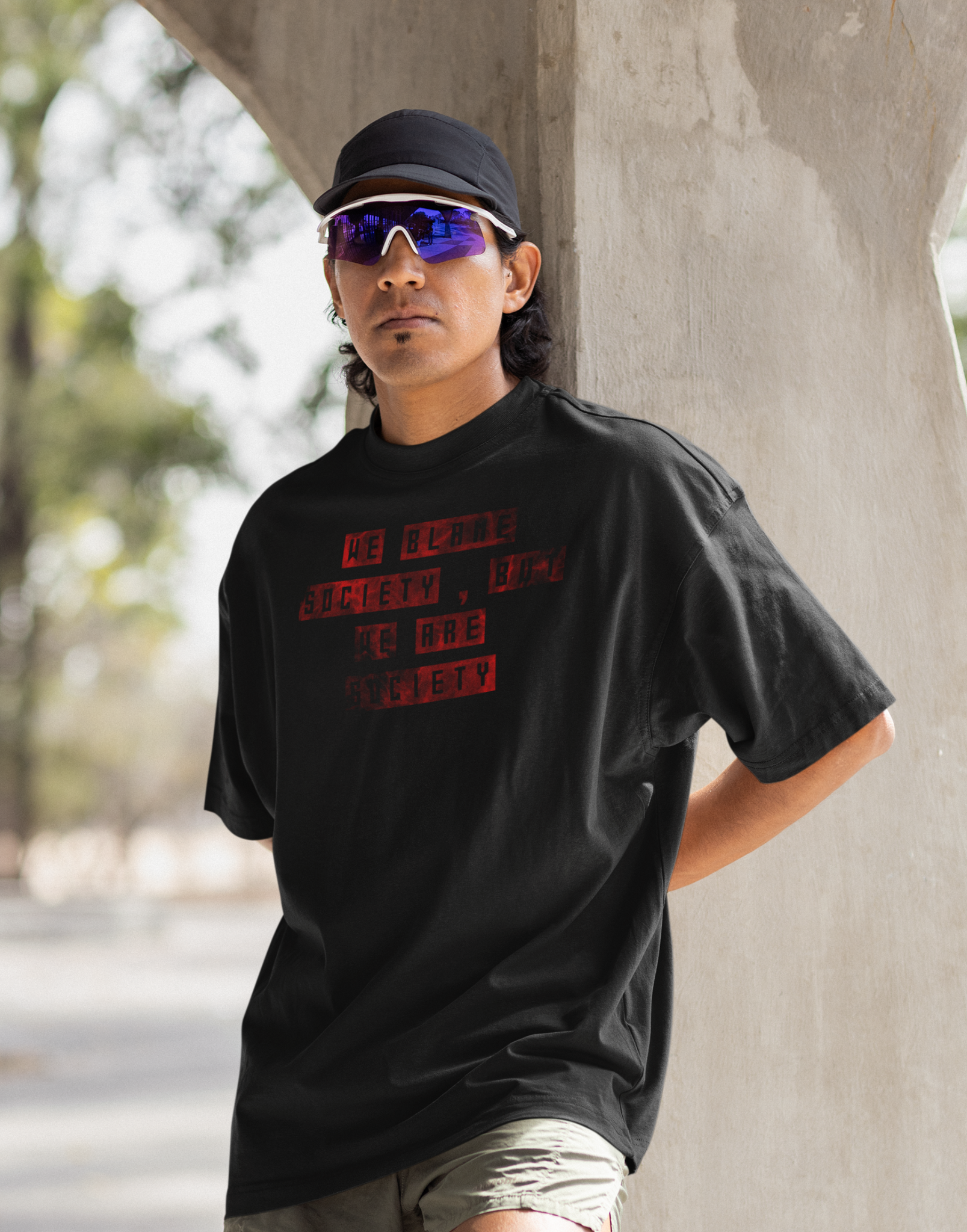 We are society Premium Heavy Oversized T-Shirt