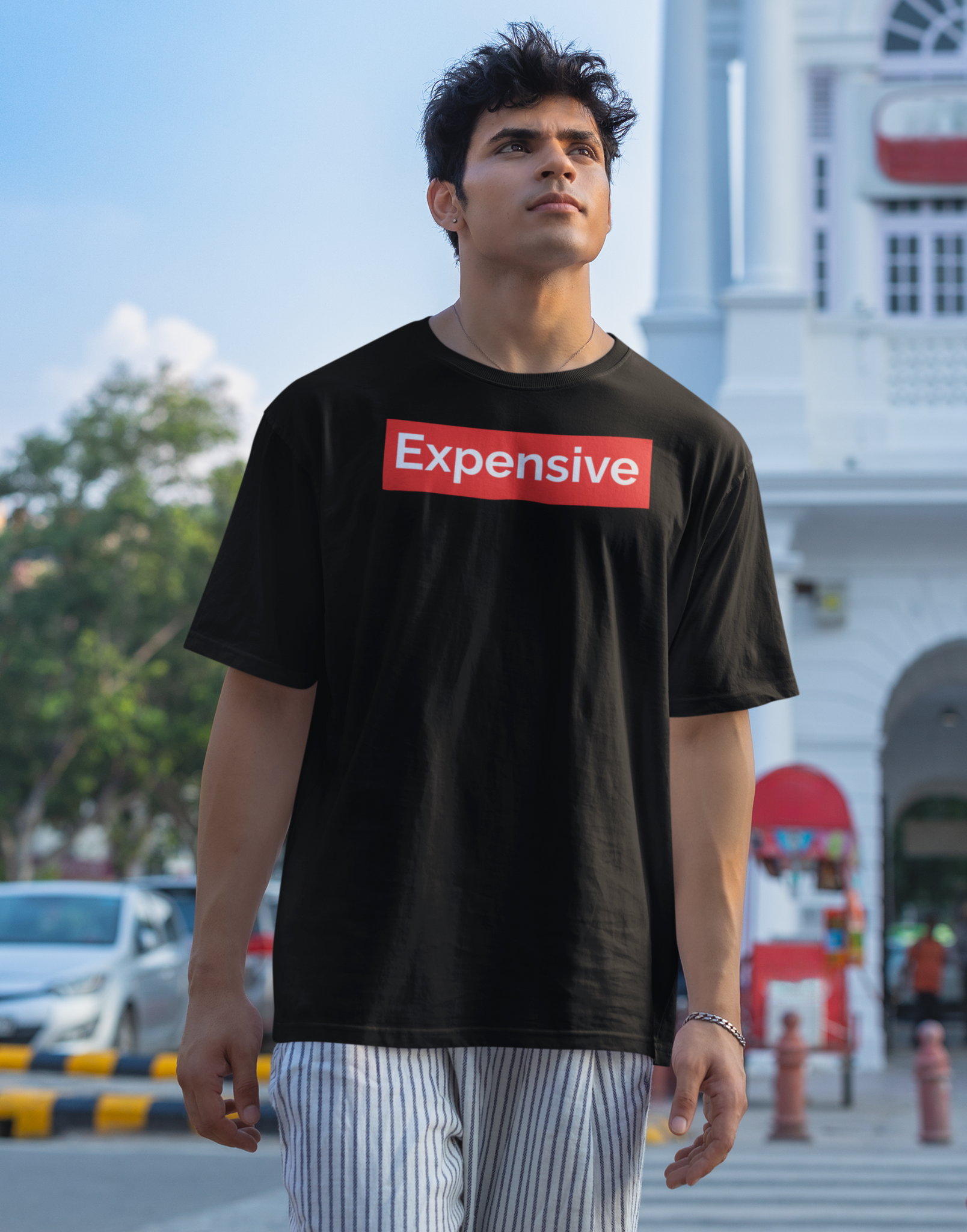 Expensive Graphic printed Premium Heavy Oversized T-Shirt