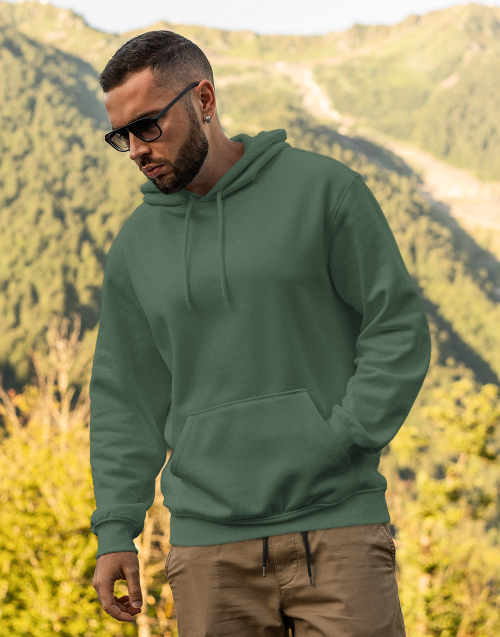 Classic Cotton Fleece Solid Hoodie