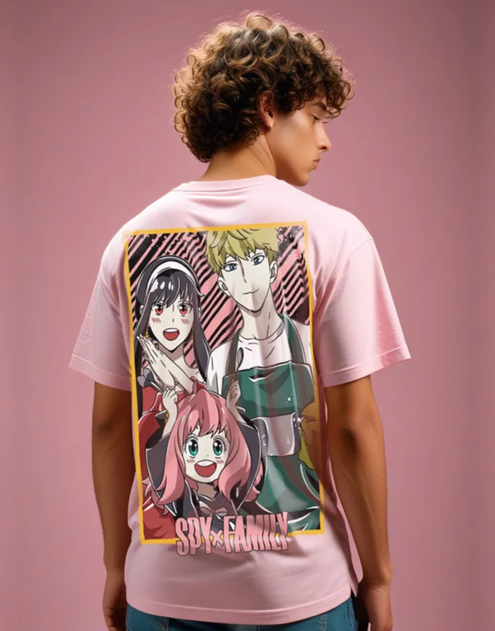 Spy x Family Anime Premium Heavy Oversized T-Shirt