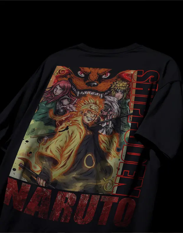 Uzumaki Family Premium Heavy Oversized T-Shirt