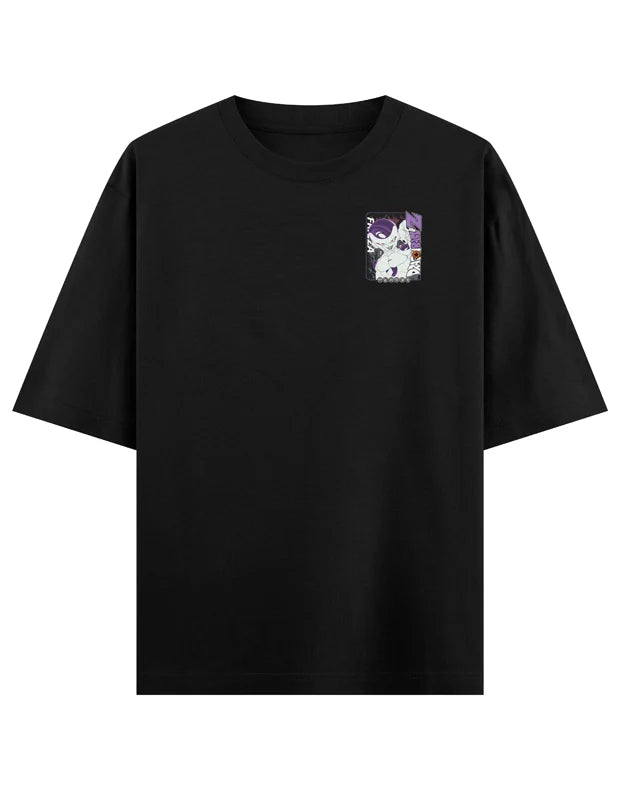 Golden Frieza Anime Premium Heavy Oversized T-Shirt